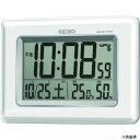 セイコータイムクリエーション SQ424W 温湿度計付き掛置兼用電波時計