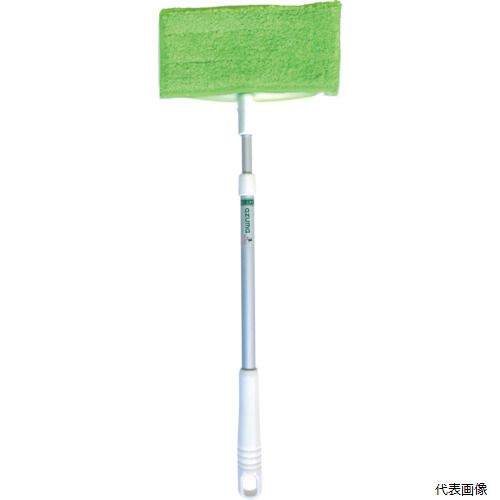 【特長】 ●キッチンの油ハネや浴室のカビもゴシゴシ拭けます。 【用途】 ●浴室、キッチン等の壁面、床面の水拭きに。 ●幅(mm)：165 ●長さ(mm)：445〜640 ●拭き幅(cm)：約16 ●柄の長さ(cm)：約35×56 【材質／仕...