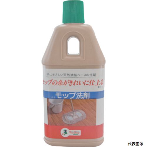 【特長】 ●天然油脂にHPCを配合し洗浄力アップ。 【用途】 ●モップ用洗剤用 【仕様】 ●正味量(ml)：400 【材質／仕上】 ●界面活性剤（4．6％・ポリオキシエチレンアルキルエーテル）・アルカリ剤 【入数】 ●1本 他のサイズはこちら 在庫のない商品は検索に表示されない場合がございます