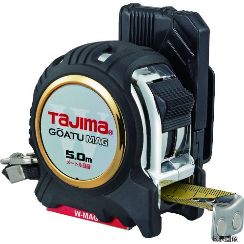 TJMデザイン GASFGLWM2550 タジマ 剛厚セフGロックダブルマグ25 5.0m メートル目盛