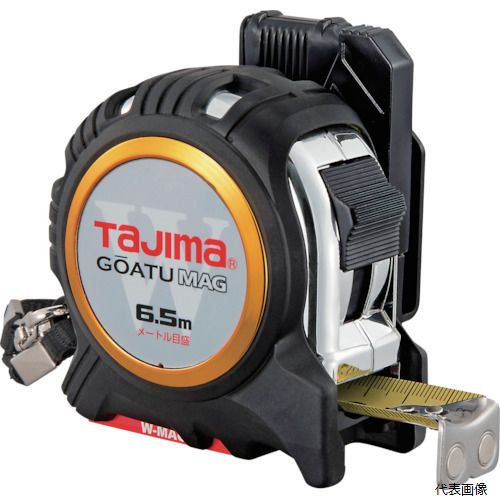 TJMデザイン GASFGLWM2565 タジマ 剛厚セフGロックダブルマグ25 6.5m メートル目盛付