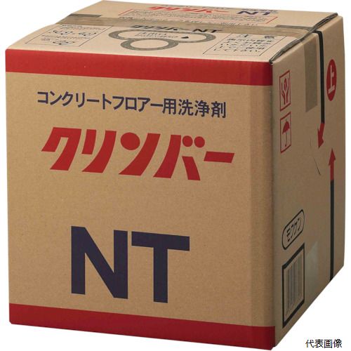 コスモビューティー 13330 モクケン 床用洗浄剤 クリンバーNT 18L (1箱入)
