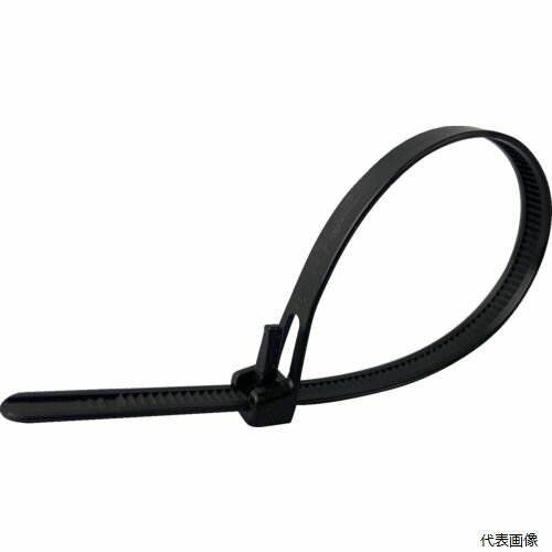 Rakuten - 【スタンプラリー】 ユタカメイク KO-32 結束タイ リピートタイ15入 7.3mm×200mm ブラック