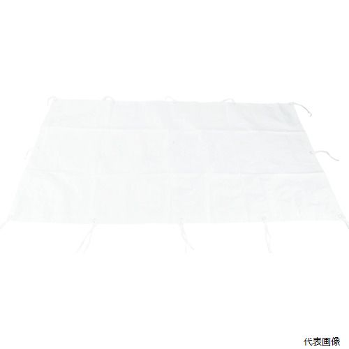 【特長】 ●工事現場で使用されるガードフェンス用の目隠しシートです。 【用途】 ●建築現場のフェンスの目隠しとして。 【仕様】 ●色：白 ●幅(m)：0.9 ●長さ(m)：1.7 ●表示内容：無地 ●ハトメ数(個)：12 ●ハトメピッチ：9...