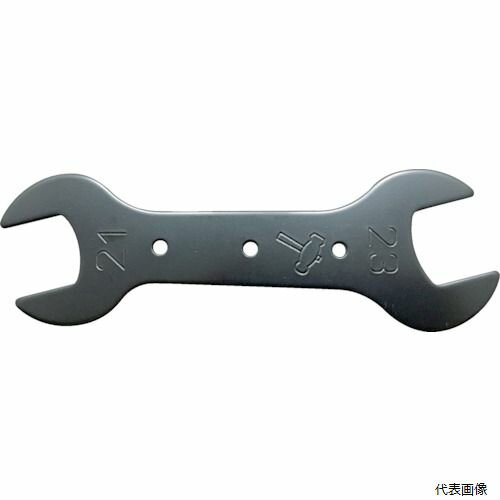 【特長】 ●薄く強靭なキャスター専用スパナです。 【用途】 ●キャスター専用取り付けスパナです。 【仕様】 ●二面幅寸法(mm)：21×23 ●長さ(mm)：155 ●板厚(mm)：2 ●板厚：2mm ●スパナ21×23 【材質／仕上】 ●スチール 【入数】 ●1個 他のサイズはこちら 在庫のない商品は検索に表示されない場合がございます