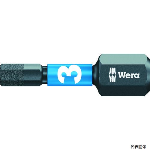 【特長】 ●Wera独自のHex-Plusと呼ばれる面接触構造により、六角ねじ穴の内側を傷めず、ねじの長寿命化に貢献します。 ●別売のインパクタービットホルダ(057675、057676)と一緒に使用することでさらに寿命が伸び、コスト削減に貢献します。(トライトーション効果) 【仕様】 ●刃先：3.0 ●全長(mm)：25 ●対辺(mm)：3.0 ●差込(mm)：6.35 ●ダイヤモンドコーティング ●カラーコード付 ●インパクト工具適合品 【入数】 ●1本 他のサイズはこちら 在庫のない商品は検索に表示されない場合がございます　