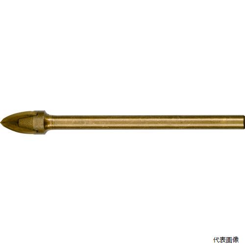 トラスコ TGD-12A TRUSCO 4枚刃ガラスドリル 12mm