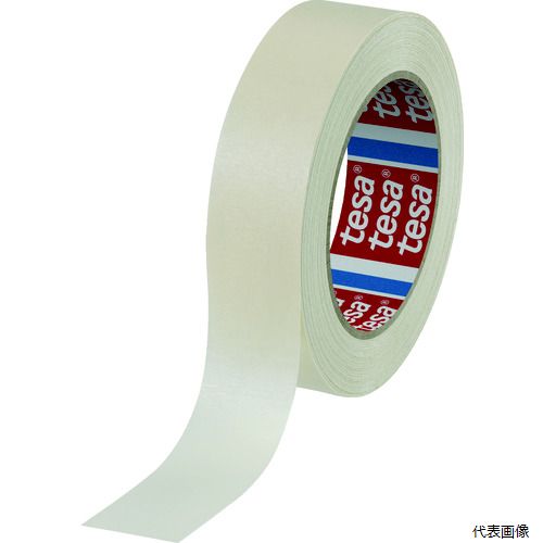 【特長】 ●はがす時に紙切れしにくく、様々な内装塗装用途にお使いいただけます。 ●初期粘着力が高く、作業性の良いテープです。 【用途】 ●建築内装・養生用。 ●あらゆる内装工程に。 ●色：クリーム ●幅(mm)：50 ●長さ(m)：50 ●厚さ(mm)：0.140 ●粘着力：3.3N/10mm ●引張強度：36N/10mm ●粘着力：3.3N/10mm ●引張強度：36N/10mm 【材質／仕上】 ●基材：クレープ紙 ●粘着剤：ゴム系 【入数】 ●1巻 他のサイズはこちら 在庫のない商品は検索に表示されない場合がございます　