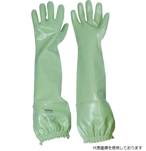 【スタンプラリー】UVEX 6018070 耐溶剤手袋 ルビフレックス NB60SZ XL(4)
