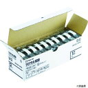 キングジム ラベルプリンタ用テープカートリッジ 「テプラ」PROテープエコパック(10個入り)白 (SS12K-10PN)