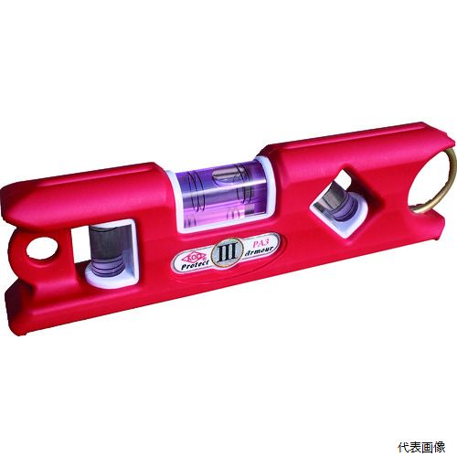 Rakuten - アカツキ製作所 PA3-R KOD ポケット水平器 プロテクトアーマー3 レッド