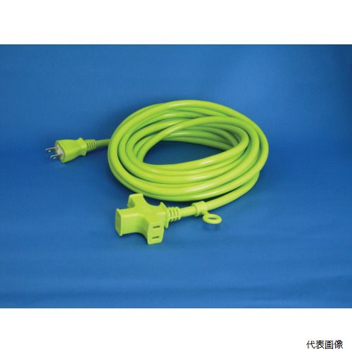 正和電工 VCTM-5GN トライアングルマルチタップ5m若草