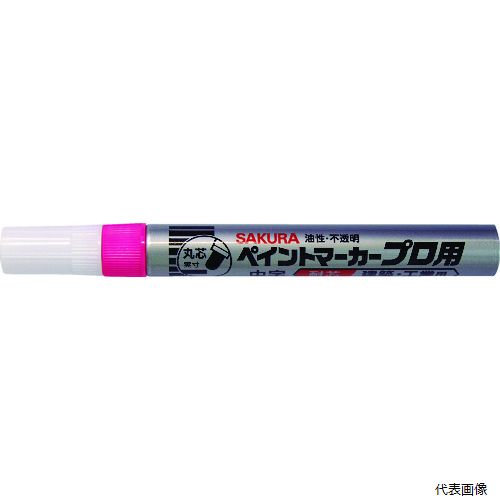 サクラクレパス KPMK-M-320KP サクラ ペイントマーカー プロ用 中字 蛍光ピンク