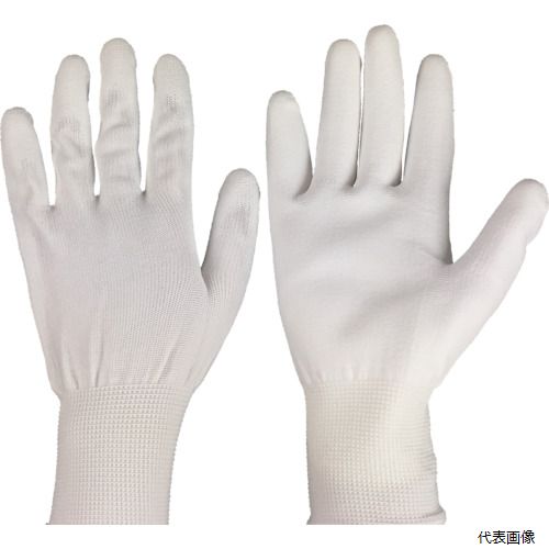 【スタンプラリー】ミズム 307020003 MISM ウレタン背抜手袋 楽々PUフィット手袋 S (10双入)PF-001