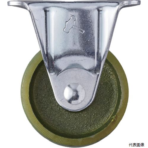 ハンマーキャスター 420R-C50 ハンマー プレート式固定鋳物キャスター 50径 Gシリーズ