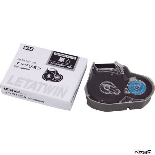 Rakuten - マックス LM-IR500BP MAX チューブマーカー レタツイン 専用インクリボンカセット