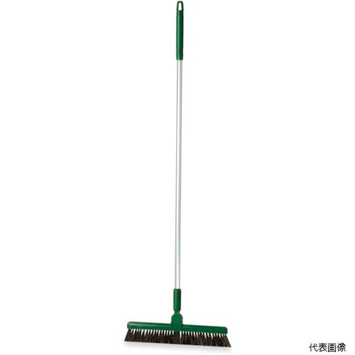 【スタンプラリー】テラモト CL4652131 BM-2ホーキ30(1本柄)グリーン 30cm