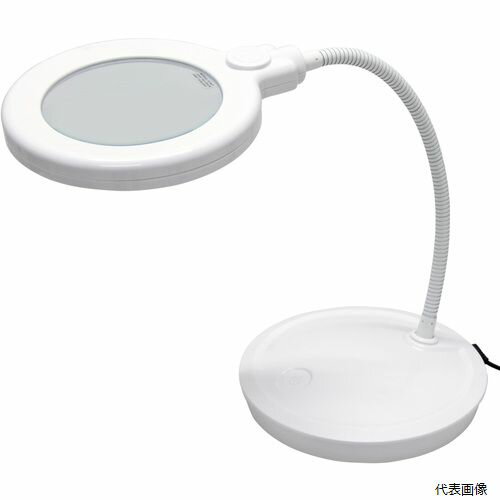 池田レンズ工業 CMS-100 池田レンズ LEDライト付スタンドルーペ
