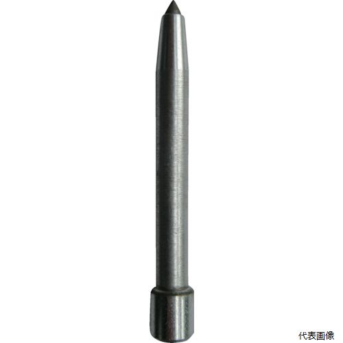 【特長】 ●自動センターポンチ500用の替芯です。 【仕様】 ●全長(mm)：55 ●直径(mm)：6 ●幅（mm）：6 ●硬度：HRC41 【材質／仕上】 ●クロムバナジウム鋼 【入数】 ●1本 他のサイズはこちら 在庫のない商品は検索に表示されない場合がございます　
