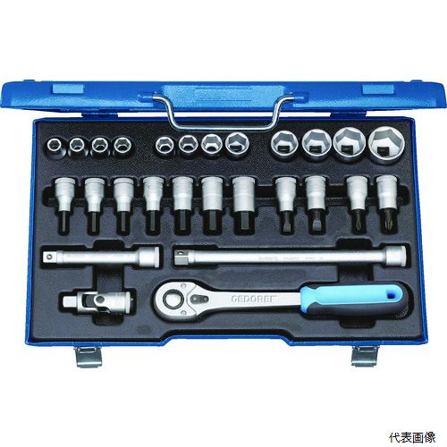 GEDORE 6139750 ソケットセット 1／2 19IMU‐10
