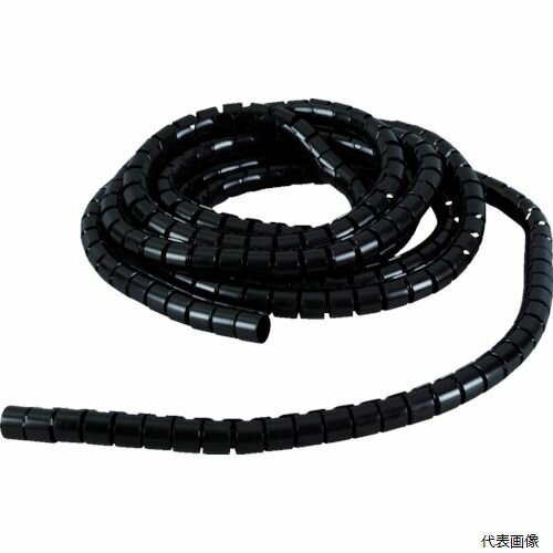 樂天商城 - トラスコ TKL32PEBK TRUSCO 電線保護材 スリットチューブ 5m 結束径35 黒