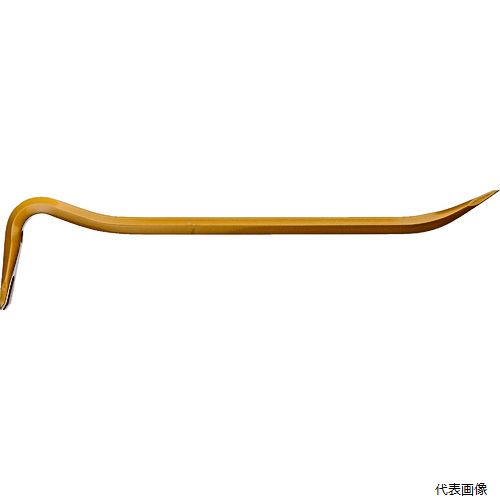 【特長】 ●手にフィットして握りやすい六角軸タイプです。 ●先端部は特に強化しているので耐久性があります。 【用途】 ●釘抜き、テコ、ハガシ作業に。 【仕様】 ●全長(mm)：600 ●六角対辺18mm 【材質／仕上】 ●特殊鋼 【入数】 ●1本 他のサイズはこちら 在庫のない商品は検索に表示されない場合がございます　