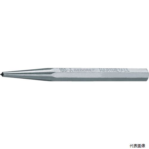 【特長】 ●先端にはカーバイドチップを採用し、胴体もクロムモリブデンバナジウム鋼を使用しているので、非常に耐久性に優れています。 ●八角胴タイプで作業性にも優れています。 【仕様】 ●全長(mm)：120 ●幅(mm)：10 ●先端径(mm)：4 ●八角胴タイプ 【材質／仕上】 ●胴体：クロムモリブデンバナジウム鋼 ●先端：カーバイドチップ 【入数】 ●1本 他のサイズはこちら 在庫のない商品は検索に表示されない場合がございます　
