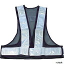 トラスコ TAB70-KS TRUSCO 70mm幅反射材付安全ベスト 紺/シルバー反射