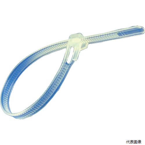 エスジー工業 SG-R200P SG リピートタイ (耐薬品タイプ) 透明色 7.4×200mm