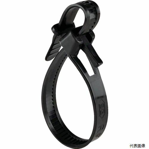 エスジー工業 SG-FR150W SG フックリピートタイ (耐候・耐熱タイプ) 黒色 7.4×155mm