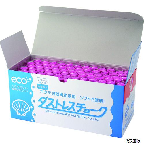 樂天商城 - 日本理化学工業 DCC-72-R ダストレス チョーク 72本入 赤