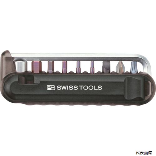 【特長】 ●軽量、コンパクトで、サイクルスポーツの車載工具に最適です。 ●サイズの異なるビットやタイヤレバーなどサイクリングに実用的なセットです。 ●高性能ポリマー製のタイヤレバーは、非常に丈夫で耐久性に優れています。 ●カバンやポーチにに入れて簡単に携帯できます。 ●出先でのトラブル時に役立ちます。 【用途】 ●修理・メンテナンス作業に。 【仕様】 ●セット内容(点)：12 ●全長(mm)：100 ●全幅(mm)：24 ●高さ(mm)：35 ●色：ブラック ●コンパクトサイズ ●梱包形態：ブリスターパック 【材質／仕上】 ●グリップ：樹脂（セルロース・アセト・ブチレイト） 【セット内容／付属品】 ●六角棒レンチ(5mm)、ビットアダプター ●マイナスビット(5.5×0.8mm)、プラスビット(PH2) ●ヘクスローブビット(T25) ●ヘックスビット(2・2.5・3・4・6mm) ●タイヤレバー×2本 【入数】 ●1組/12本 他のサイズはこちら 在庫のない商品は検索に表示されない場合がございます