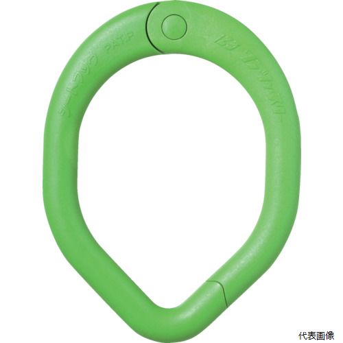 【特長】 ●単管パイプがらくらく通ります。 ●パイプの中間部でも着脱できます。 ●ハトメ穴に通してお使いください。 【用途】 ●シートやカーテンの展張に。 【仕様】 ●色：緑 ●使用荷重(kN)：0.1 ●D(mm)：10 ●L(mm)：94 ●W(mm)：71 ●熱変形温度：130℃ ●φ48.6単管専用 【材質／仕上】 ●ガラス繊維強化ポリカーボネート 【注意】 ●身体の確保には使用できません。 【入数】 ●1個 他のサイズはこちら 在庫のない商品は検索に表示されない場合がございます