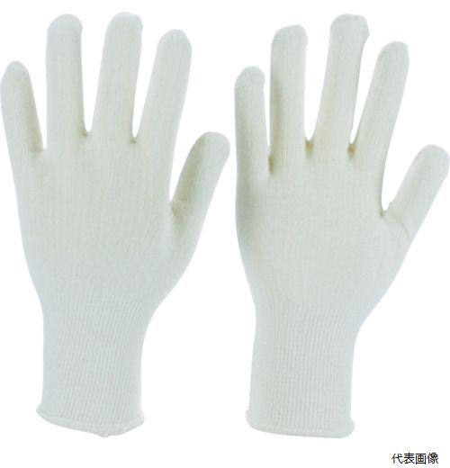 TRUSCO TKIN-M 革手袋用インナー手袋 Mサイズ 綿100%