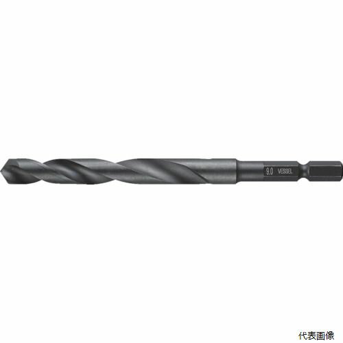 ベッセル KMD-9.0 VESSEL 六角軸鉄工ドリル ケッサクドリル鉄工用KMD 9.0mm