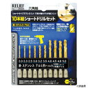 10本組 六角軸ショートドリルセット 26835 イチネンアクセス