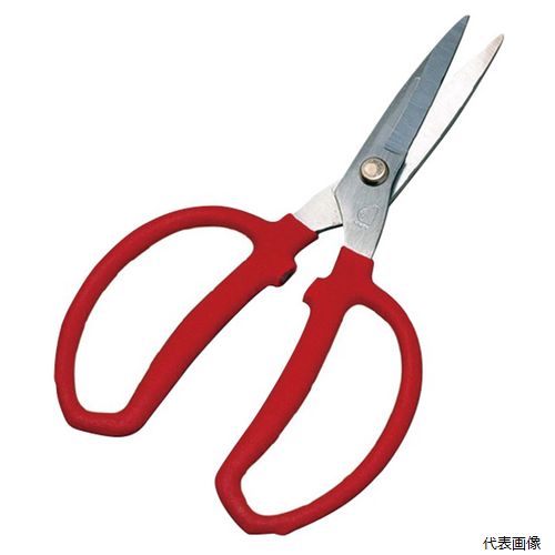 【サイズ】 ●全長：175mm ●刃長：60mm ●重量：95g ●生け花や盆栽、観葉植物の手入れ用花はさみ。グリップ一体構造。 【入数】 ●1丁 関連商品はこちら 在庫のない商品は検索に表示されない場合がございます