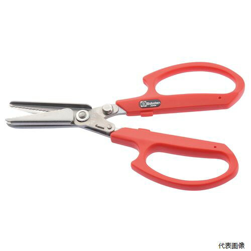 【仕様】 ●刃物鋼 ●ハードクロムメッキ 【特長】 キャッチャーでつかみながら後ろの刃でカットします。 キャッチャーを上に向けて使うと副梢の除去(3〜4枚残して)に便利です。 キャッチャーを下に向けて使うとぶどうに触らず片手で収穫できます。 ●材質刃：刃物鋼キャッチ部：ステンレス ●商品の寸法厚さ11mm×幅80mm×高さ170mm 【カラー】 ●レッド 【サイズ】 ●170mm 【入数】 ●1ヶ -- 他のサイズはこちら -- 在庫のない商品は検索に表示されない場合がございます