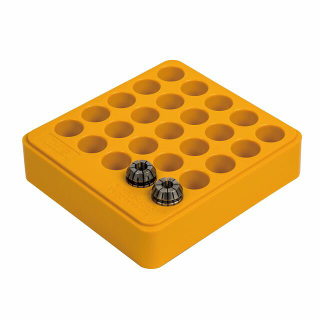 【特長】 ●コレットの保管に最適です。 ●蓋付き、重ねての保管も可能です。 ●サイズにより色が分かれています。 【品番】 ●E20 【入数】 ●1個