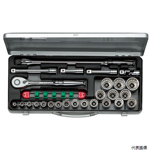 乐天商城 - TB420X (12.7SQ)ソケットレンチセット(ミリ) KTC 京都機械工具