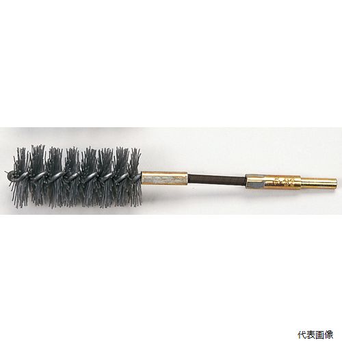 【特長】 ●作業性を高めたフレキシブルシャフトを採用しています。 【仕様】 ●サイズ(S；mm)：φ32 ●全長(L；mm)：175 ●重さ(g)：40 【用途】 ●小型車用。 ●鋳物シリンダ用。 【注意事項】 ※粉塵やナイロン線材が切れて飛散することがあります。 ※作業時には保護めがねを着用して下さい。 【入数】 ●1本 他のサイズはこちら 在庫のない商品は検索に表示されない場合がございます