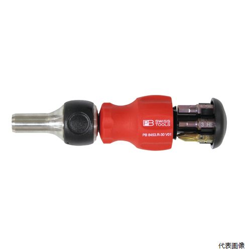 樂天商城 - 8453.R-30V01 スタービ差替ラチェットドライバ六角セット PB SWISS TOOLS