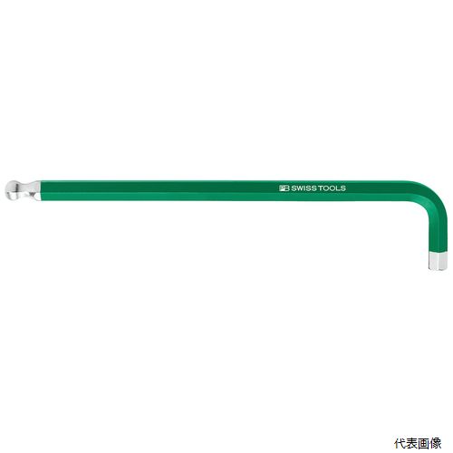 212.L2GRJ ロングボールレインボーレンチ 緑色(J) PB SWISS TOOLS