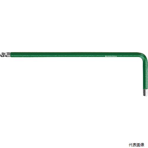 212.2GR ボール付レインボーレンチ 緑色 PB SWISS TOOLS