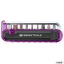 470.PURPLECN バイクツールセット (9本組) パープル PB SWISS TOOLS