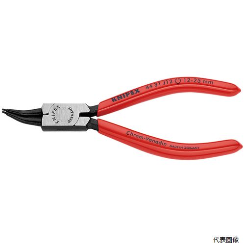 4431-J12 穴用スナップリングプライヤー 45゜ KNIPEX クニペックス