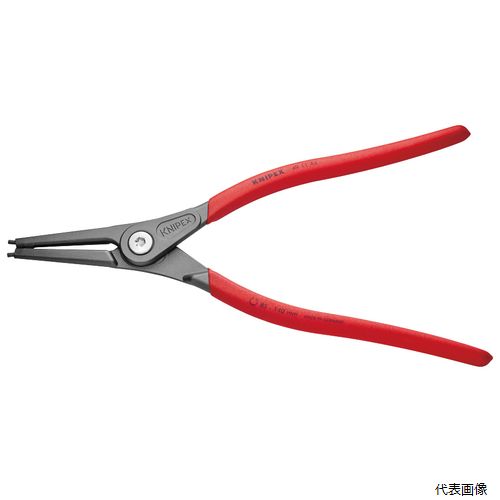 4911-A4SB 軸用精密スナップリングプライヤー 直(SB) KNIPEX クニペックス