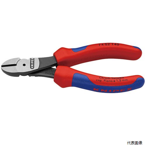 7402-140SB 強力型斜ニッパー(硬線用) (SB) KNIPEX クニペックス