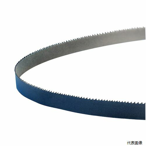 【特長】 ●高速度鋼の刃部と柔軟な高性能胴材を組み合わせたバイメタルバンドソーは、金属切削用途においてもっとも高い費用効率性を実現します。 ●ステンレス・鉄・アルミ兼用の高コバルトハイスバイメタルブレードです。 ●優れたコストパフォーマンス。 【仕様】 ●全長(m)：0.73 ●幅(mm)：12.7 ●厚み(mm)：0.5 ●ピッチ：14/18 ●入数：5枚 ●適合機種：H60　eco（アサダ）、EZ45A5（パナソニック） 【用途】 ●アルミニウム/非鉄、ステンレス鋼、炭素鋼、工具鋼、構造用鋼、合金鋼に。 【入数】 ●1ケース 他のサイズはこちら 在庫のない商品は検索に表示されない場合がございます