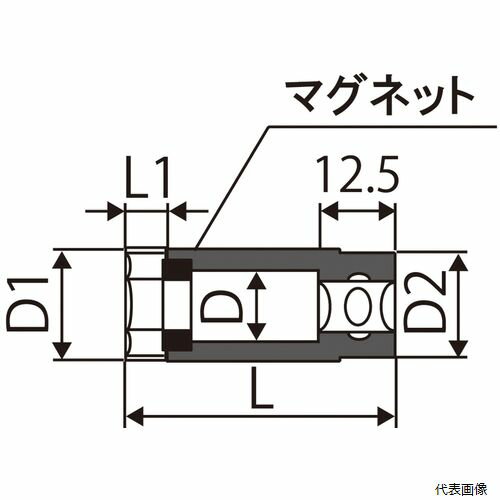 12246 3��8DR 16mm �ޥ��ͥå��եץ饰�����å� SIGNET �����ͥå�